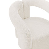 Darian Accent Chair in Cream (set of 2) - Ornate Home