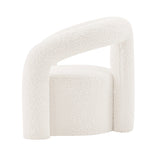 Darian Accent Chair in Cream (set of 2) - Ornate Home