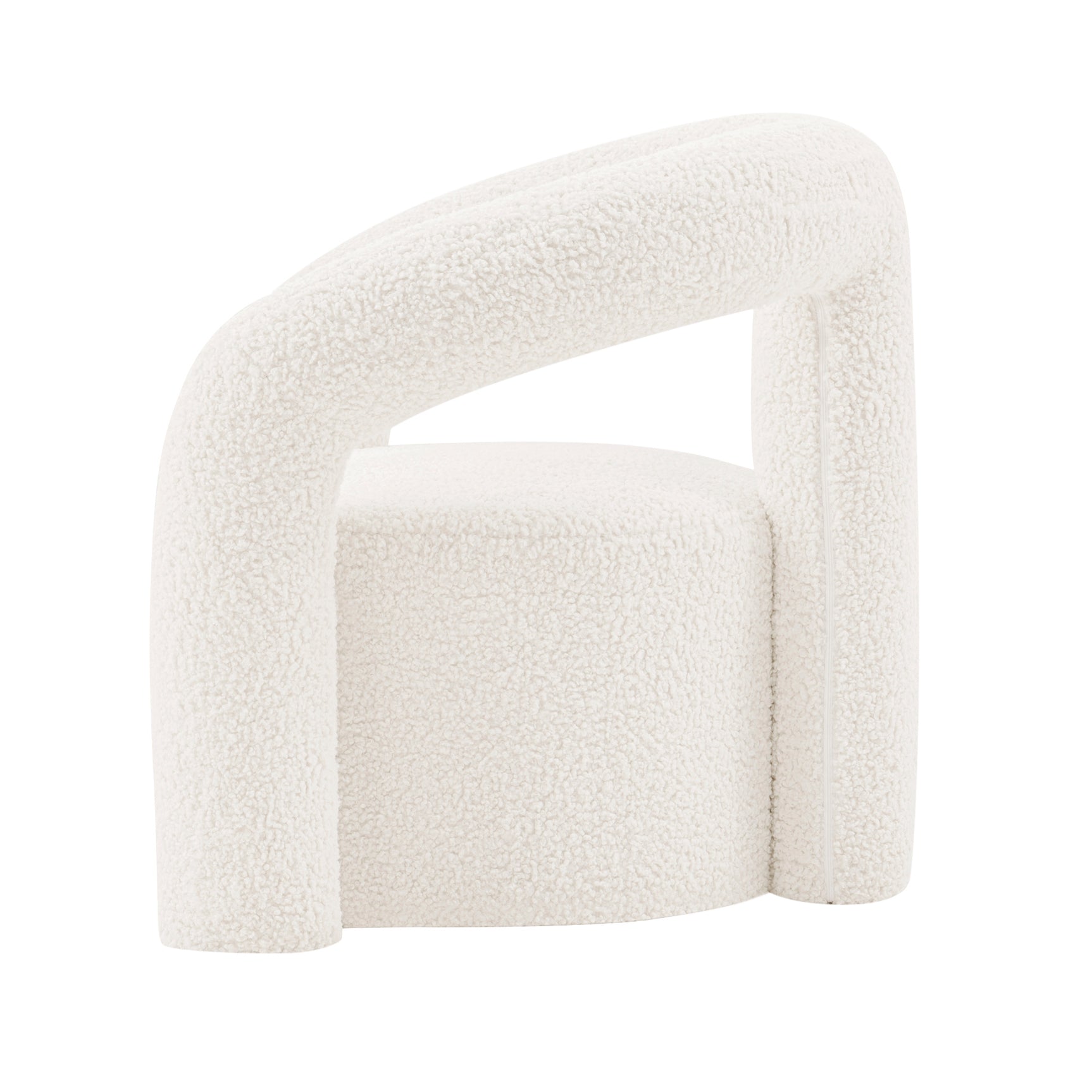 Darian Accent Chair in Cream (set of 2) - Ornate Home