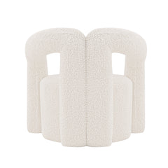 Darian Accent Chair in Cream (set of 2) - Ornate Home