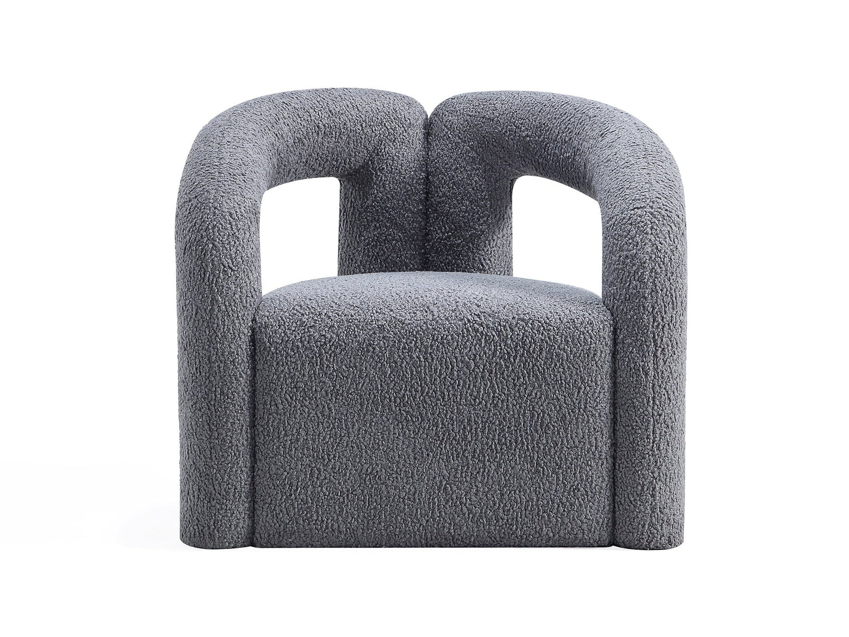 Darian Accent Chair in Grey - Ornate Home