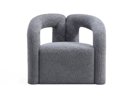 Darian Accent Chair in Grey - Ornate Home