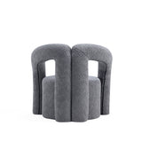 Darian Accent Chair in Grey - Ornate Home