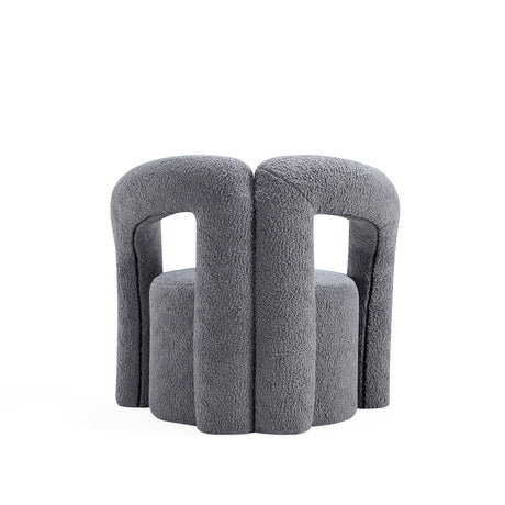 Darian Accent Chair in Grey - Ornate Home