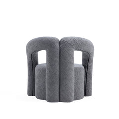 Darian Accent Chair in Grey (set of 2) - Ornate Home