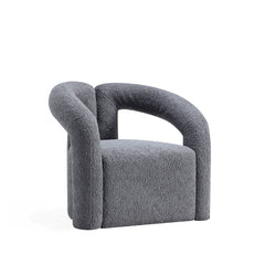 Darian Accent Chair in Grey (set of 2) - Ornate Home