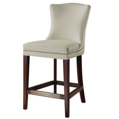 Dariela White Counter Stool - Ornate Home