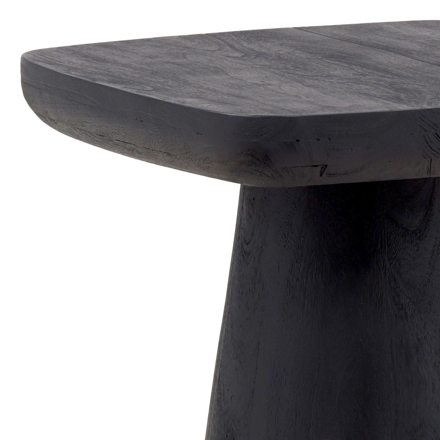 Darin Black Side Table - Ornate Home