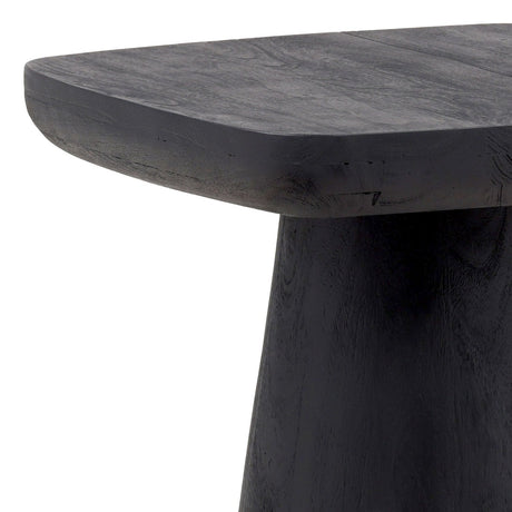 Darin Black Side Table - Ornate Home