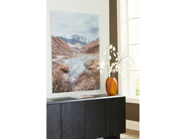 Darinby Gray/Brown/White Wall Art - Ornate Home