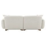 Darius Beige Boucle Sofa w/2 Pillows - Ornate Home