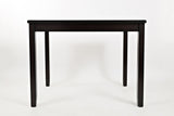 Dark Rustic Prairie Brown Counter Height Dining Table w/(4) Stools - Ornate Home