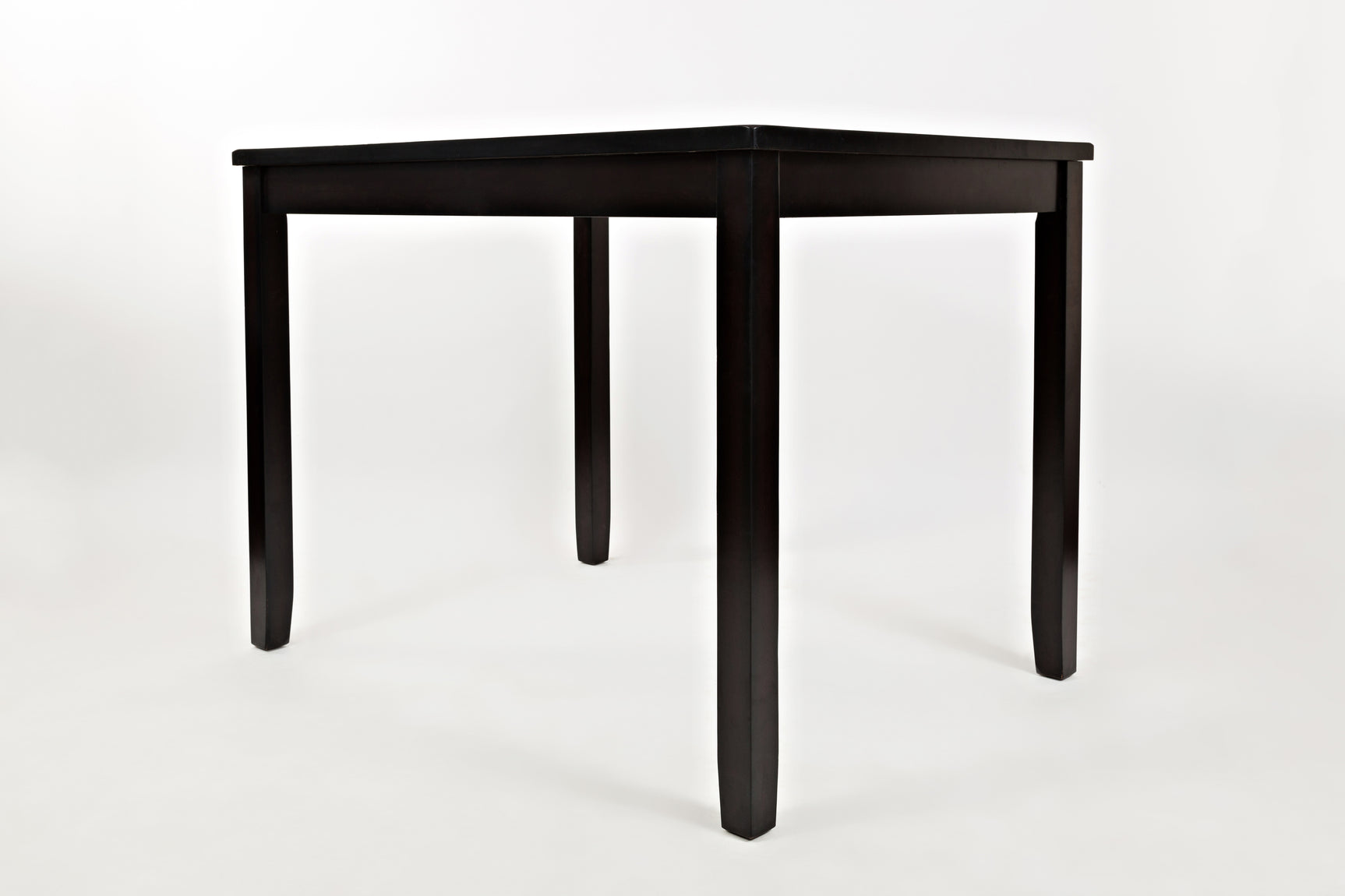 Dark Rustic Prairie Brown Counter Height Dining Table w/(4) Stools - Ornate Home