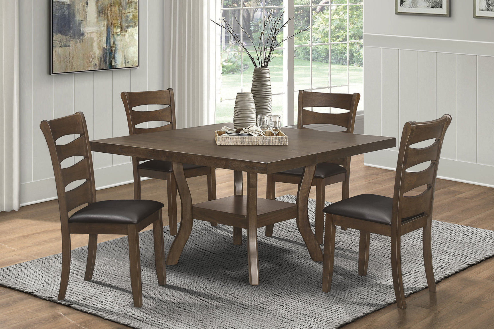 Darla Brown Dining Table - Ornate Home
