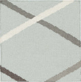 Darlaston Gray Trellis Wool Area Rug - Clearance - Ornate Home
