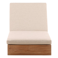 Darlene Sand Outdoor Chaise - Ornate Home