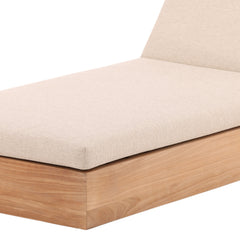 Darlene Sand Outdoor Chaise - Ornate Home