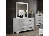 Darlene White Dresser - Ornate Home