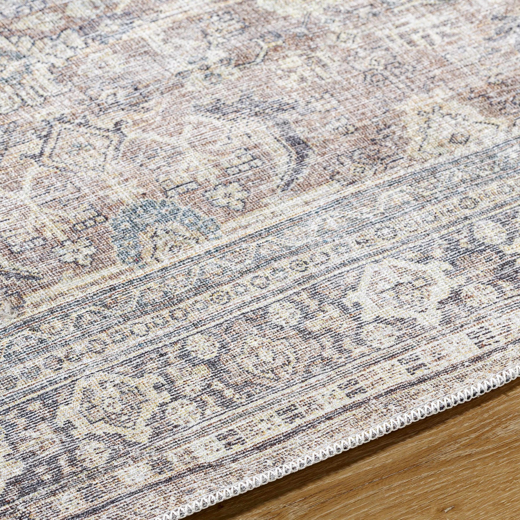 Darling Machine Woven Becki Owens x LIVABLISS BODA-2300 Washable Area Rug - Ornate Home