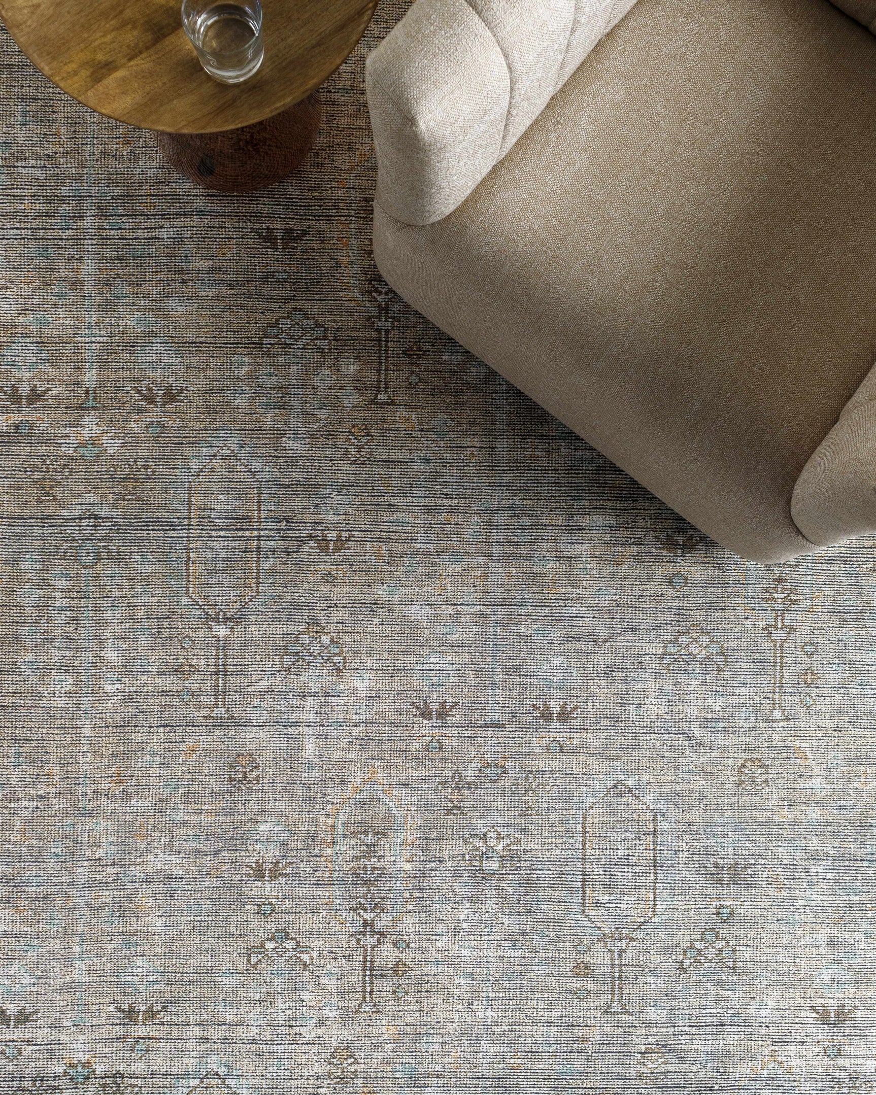 Darling Machine Woven Becki Owens x LIVABLISS BODA-2302 Washable Area Rug - Ornate Home