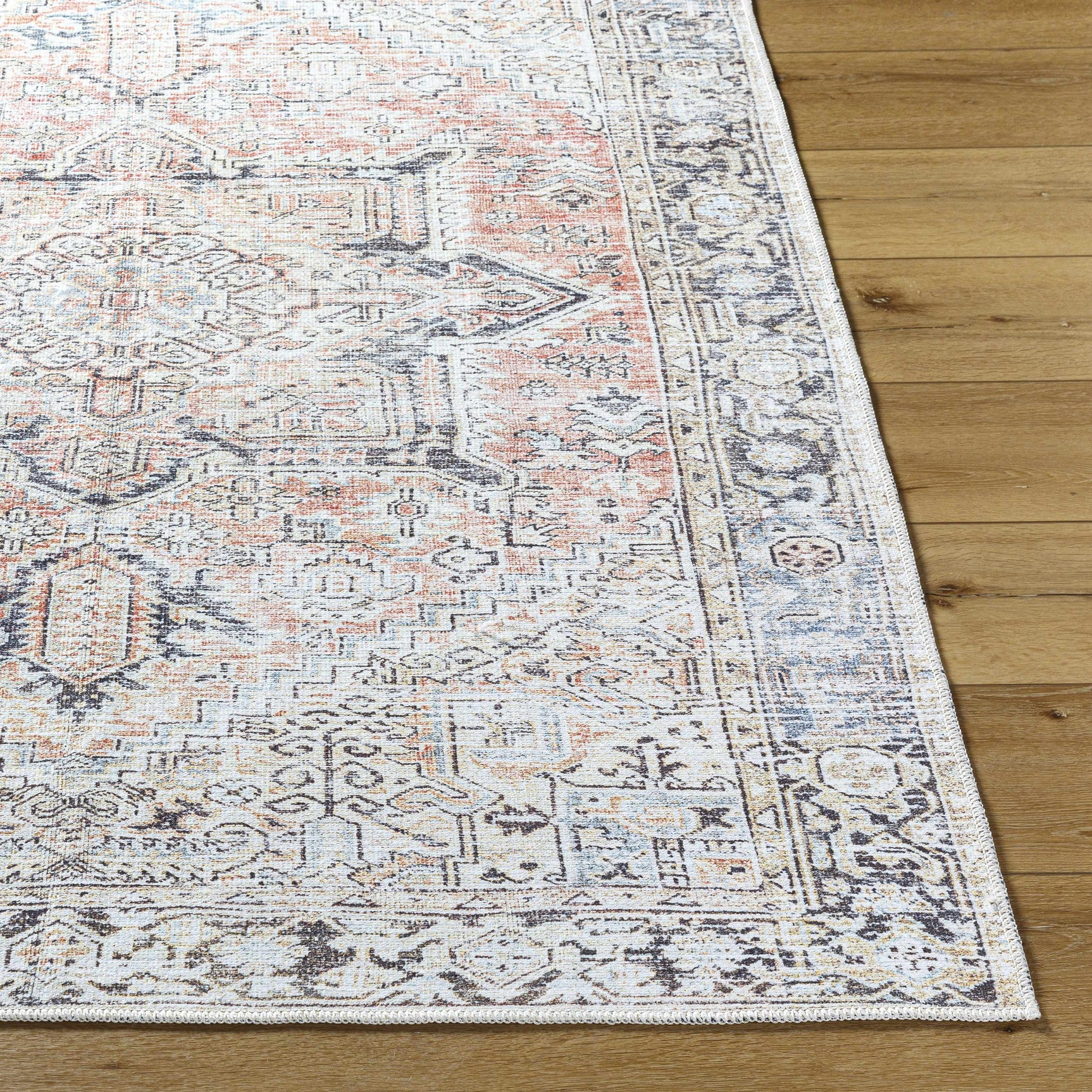 Darling Machine Woven Becki Owens x LIVABLISS BODA-2303 Washable Area Rug - Ornate Home