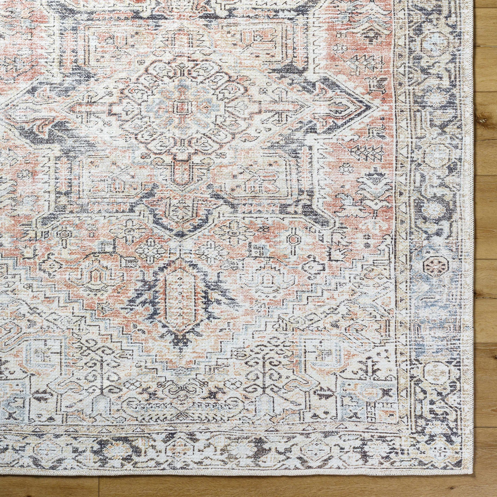 Darling Machine Woven Becki Owens x LIVABLISS BODA-2303 Washable Area Rug - Ornate Home