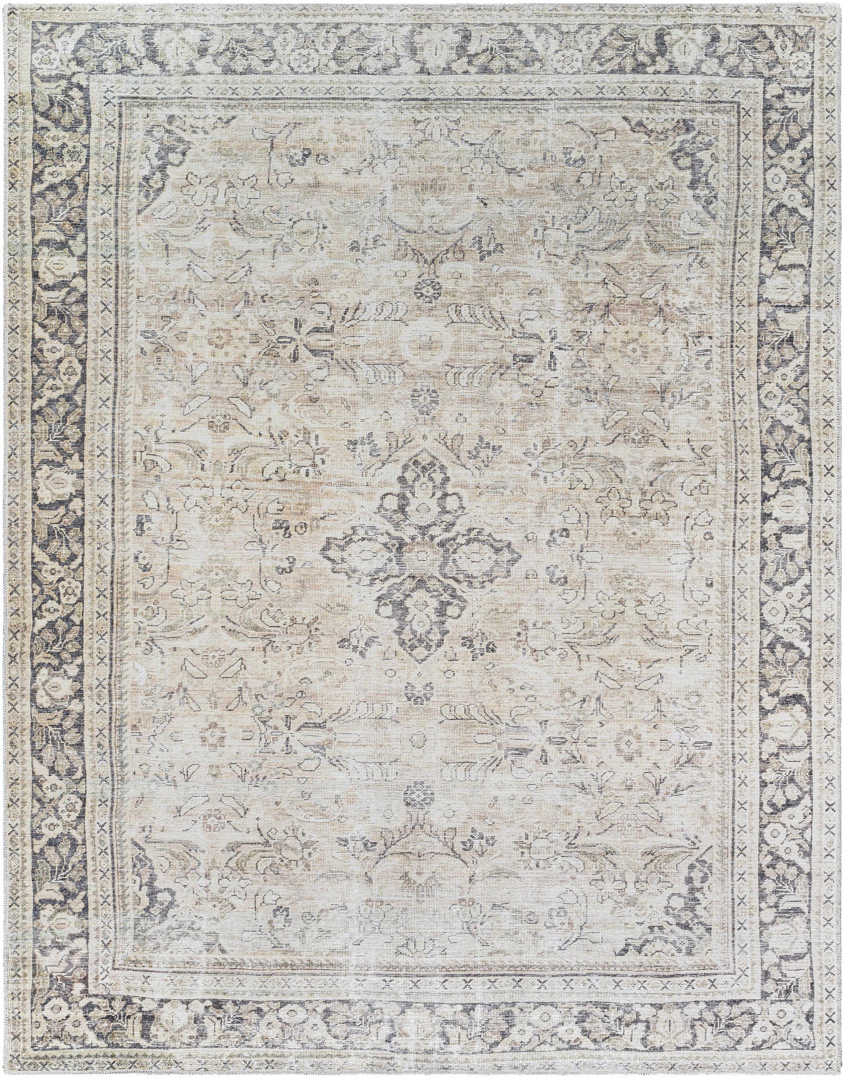 Darling Machine Woven Becki Owens x LIVABLISS BODA-2304 Washable Area Rug - Ornate Home