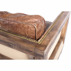 Darlington Brown Sofa - Ornate Home