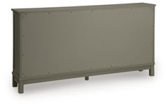 Darlock Warm Gray Accent Cabinet - Ornate Home