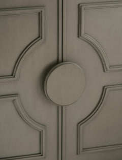 Darlock Warm Gray Accent Cabinet - Ornate Home