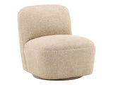 Darrel Sand Swivel Chair - Ornate Home
