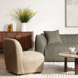 Darrel Sand Swivel Chair - Ornate Home