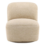 Darrel Sand Swivel Chair - Ornate Home