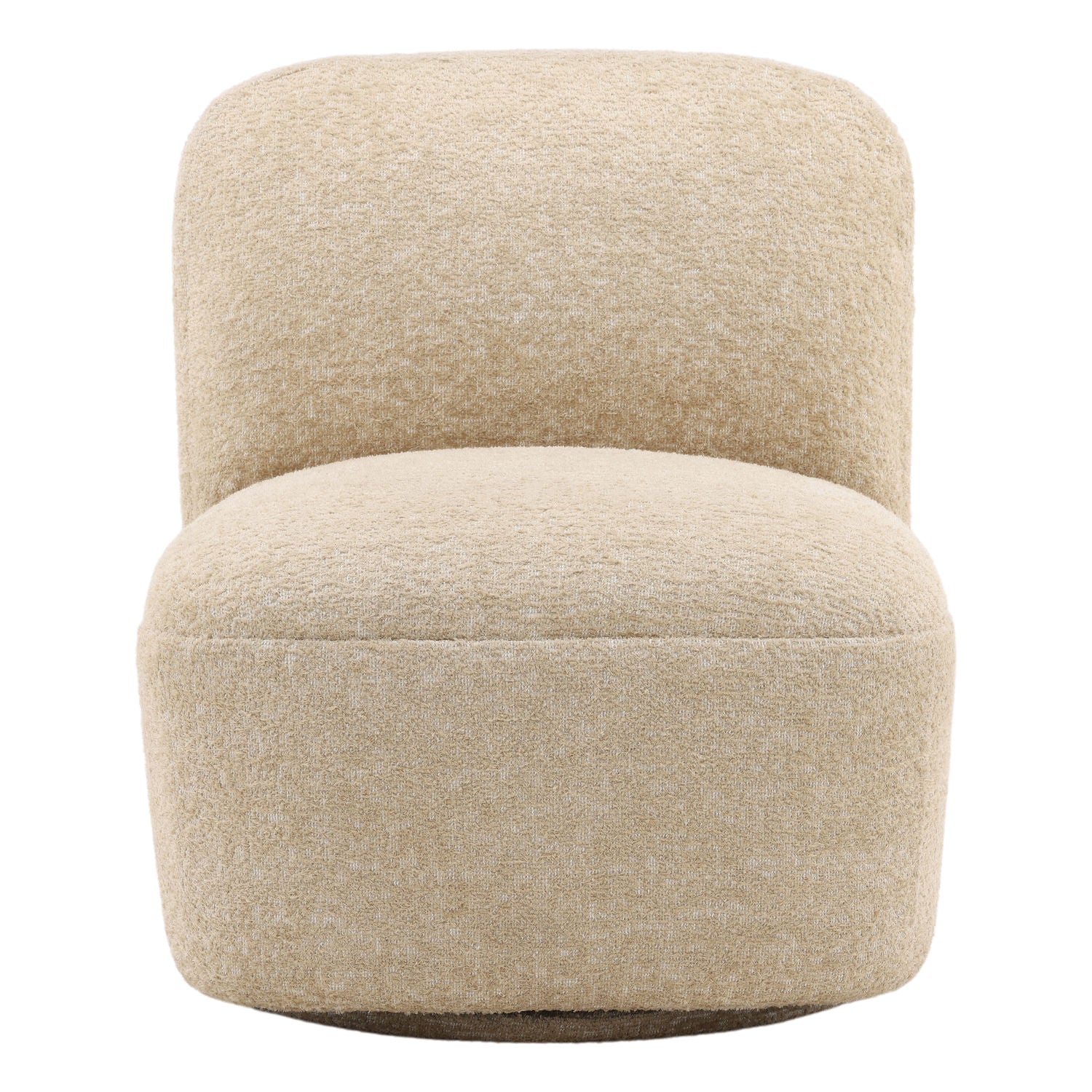 Darrel Sand Swivel Chair - Ornate Home