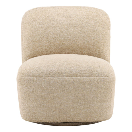 Darrel Sand Swivel Chair - Ornate Home