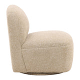Darrel Sand Swivel Chair - Ornate Home