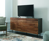 Darrey Natural/Brown Accent Cabinet (Online Special Price) - Ornate Home