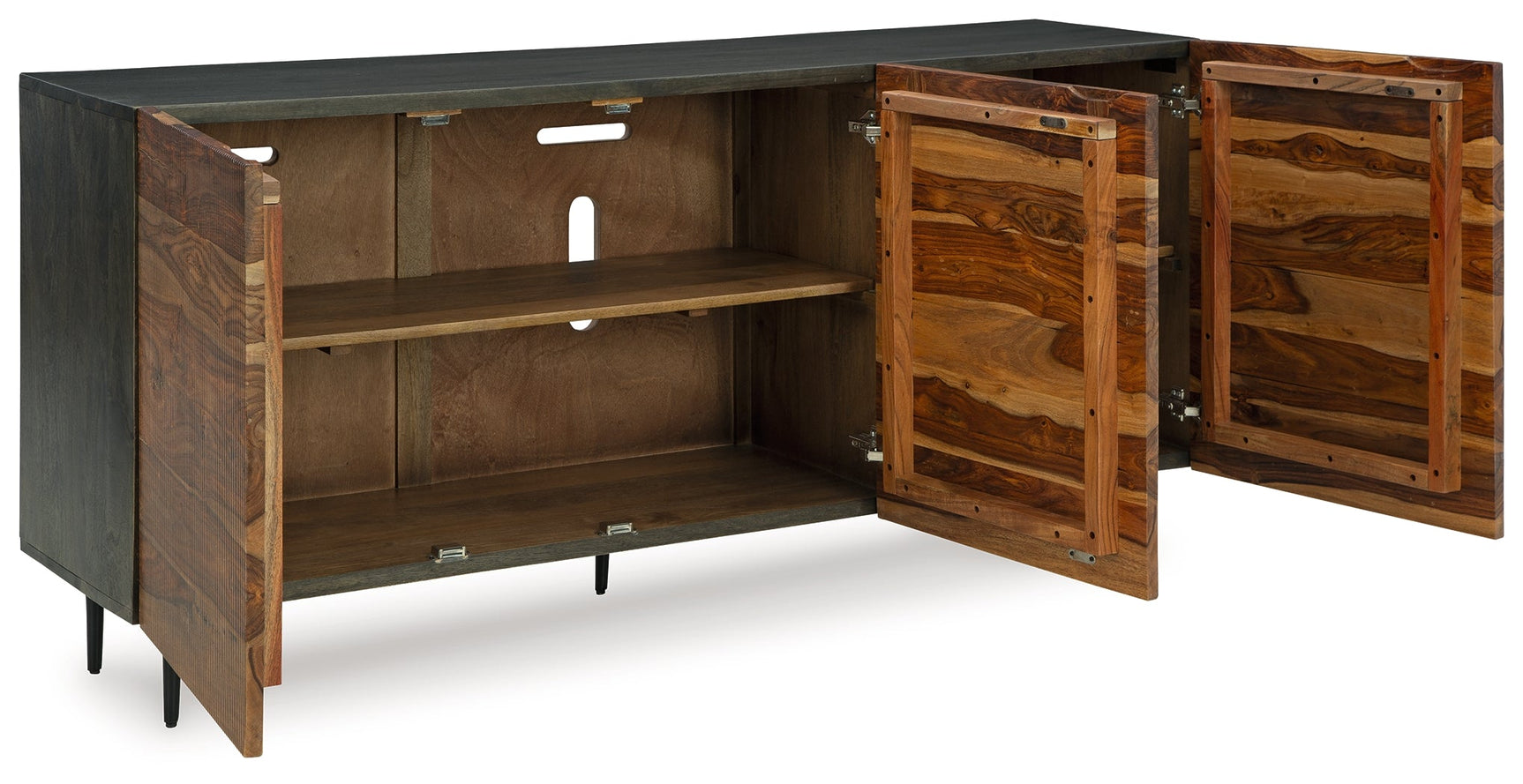 Darrey Natural/Brown Accent Cabinet (Online Special Price) - Ornate Home