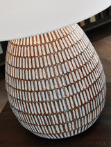 Darrich Beige/White 2-Piece Lamp Set (Online Special Price) - Ornate Home