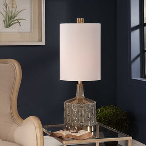Darrin Gray Table Lamp - Ornate Home