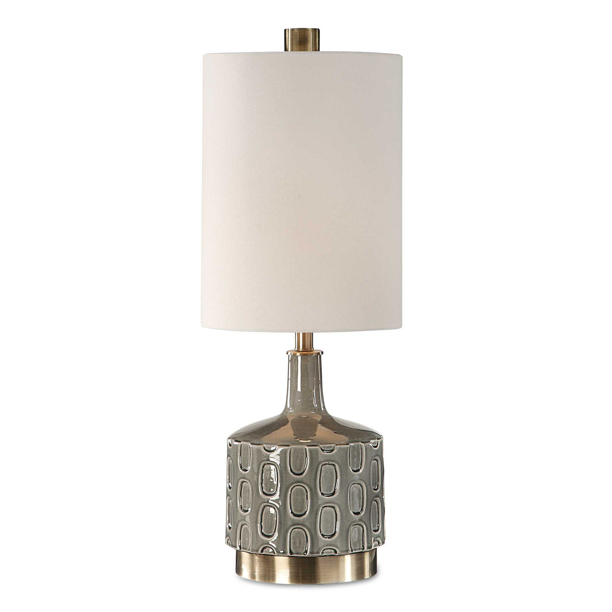 Darrin Gray Table Lamp - Ornate Home