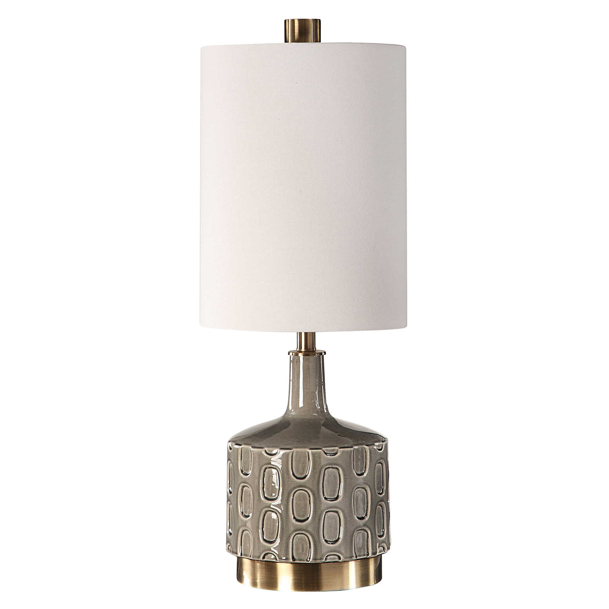 Darrin Gray Table Lamp - Ornate Home