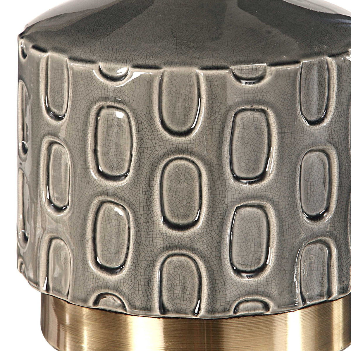 Darrin Gray Table Lamp - Ornate Home