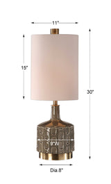 Darrin Gray Table Lamp - Ornate Home