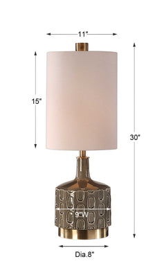 Darrin Gray Table Lamp - Ornate Home