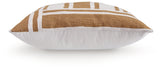 Darrman Ochre/Ivory Pillow (Set of 4) (Online Special Price) - Ornate Home