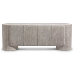 Darrow Entertainment Grey/Beige Credenza - Ornate Home