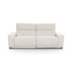 Darrow Ivory Reclining Sofa - Ornate Home