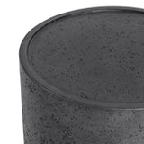Darsa Dark Gray Outdoor Accent Table - Ornate Home