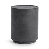 Darsa Dark Gray Round Outdoor Accent Table - Ornate Home